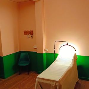 Cabine esthétique équipée