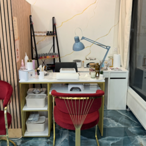 Espace de manucure et pédicure
